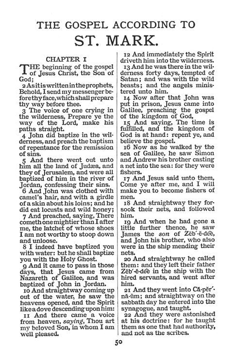 Cambridge Large Print Text Bible, Black French Morocco Leather