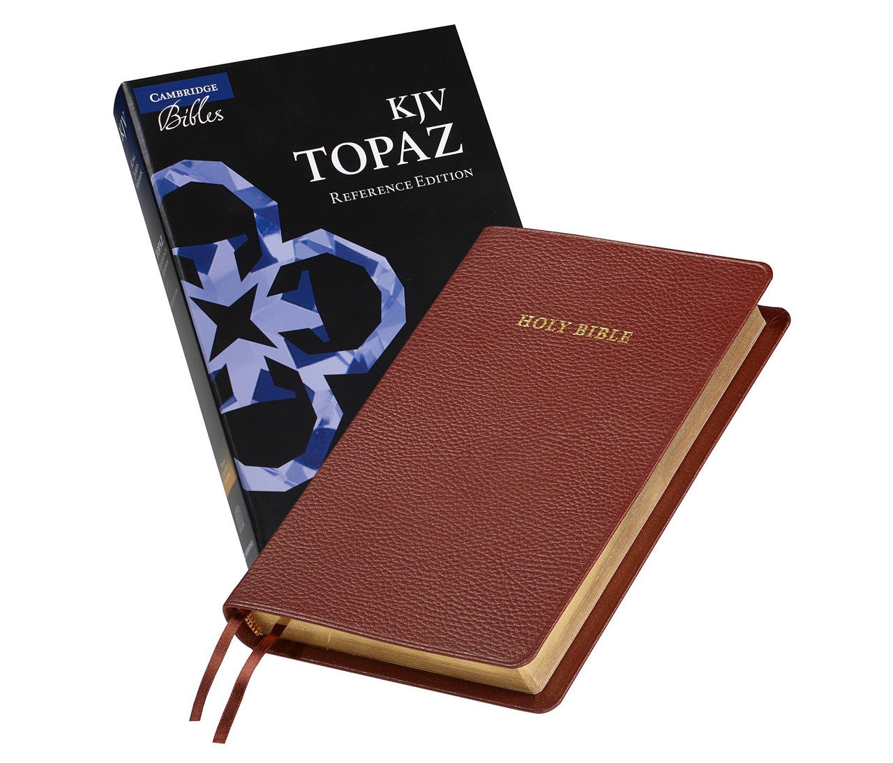Cambridge Topaz Reference Edition, Brown Calf Split Leather