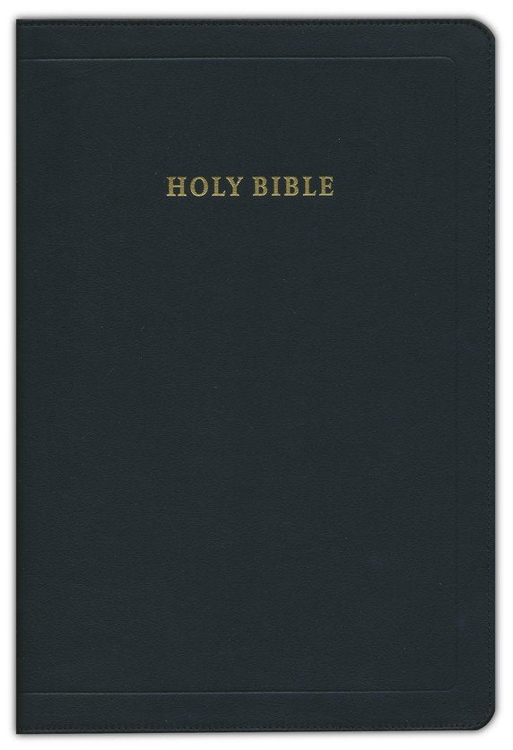 Cambridge Concord Reference Edition, Black Calfskin Leather, Full Yapp