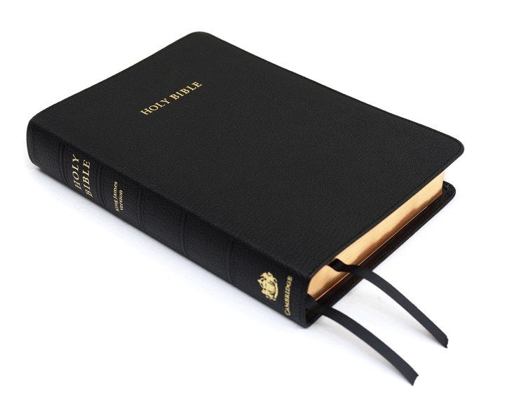 Cambridge Concord Reference Edition, Black Edge-lined Goatskin Leather, Black Letter