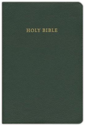 Cambridge Topaz Reference Edition, Dark Green Goatskin Leather