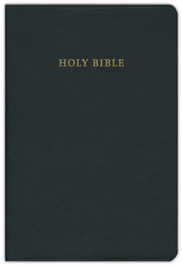 Cambridge Topaz Reference Edition, Black Goatskin Leather