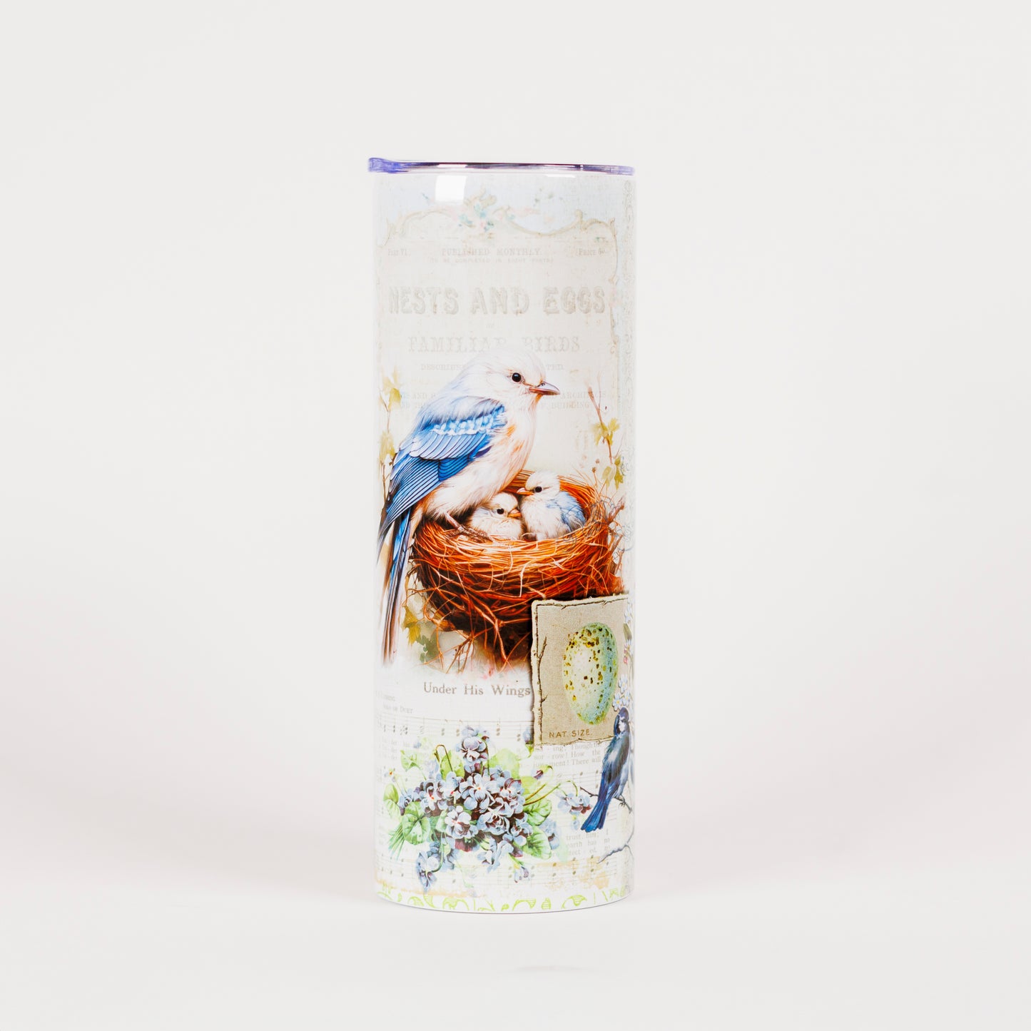 Under His Wings Stainless Steel Tumbler
