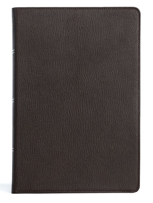 Large Print Thinline Brown Premium Goatskin