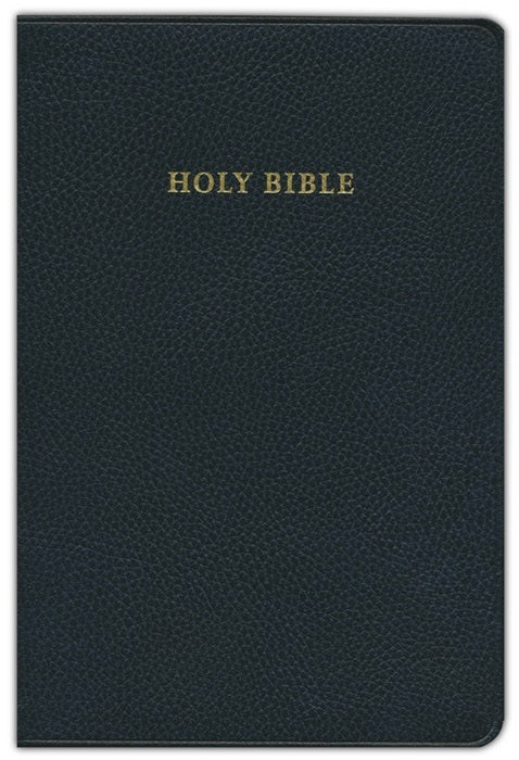 Cambridge Topaz Reference Bible, Black Calf Split Leather