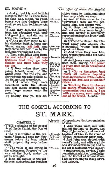 Cambridge Cameo Reference Bible, Black Edge-lined Goatskin