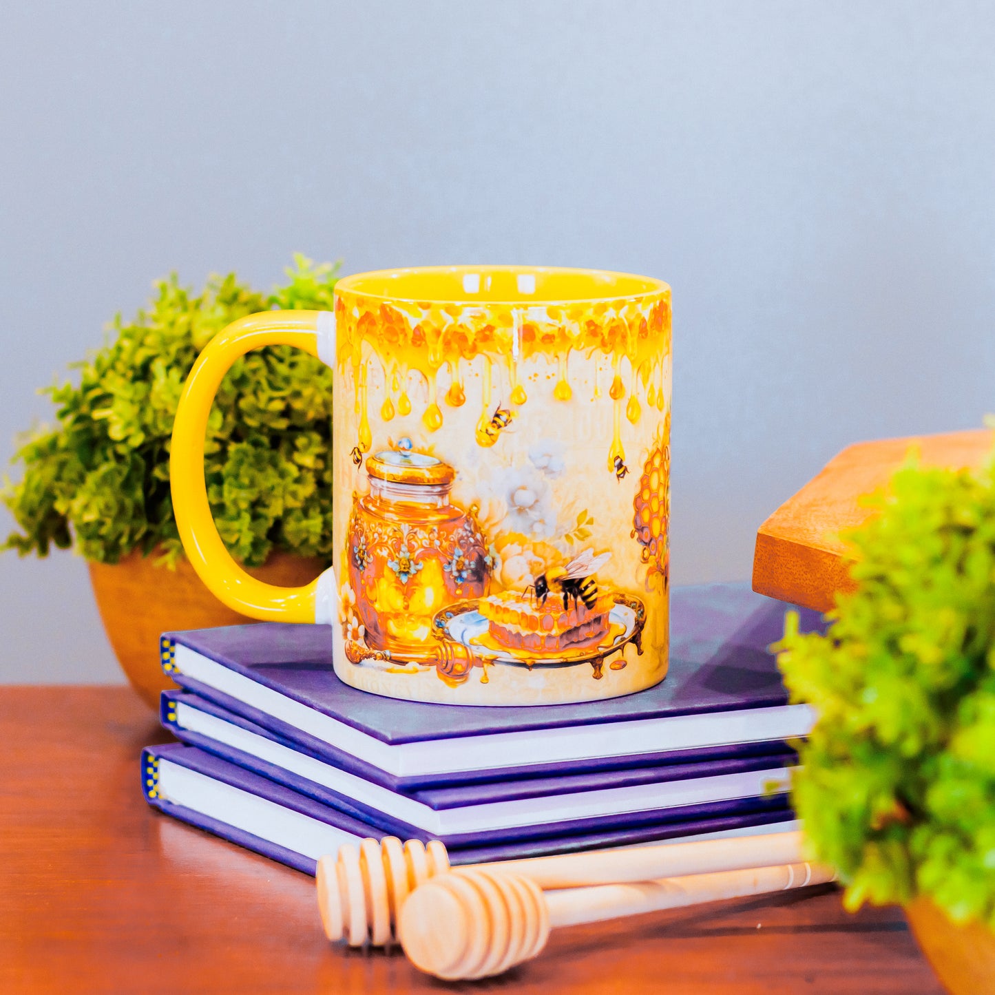Honeycomb Ceramic Mug