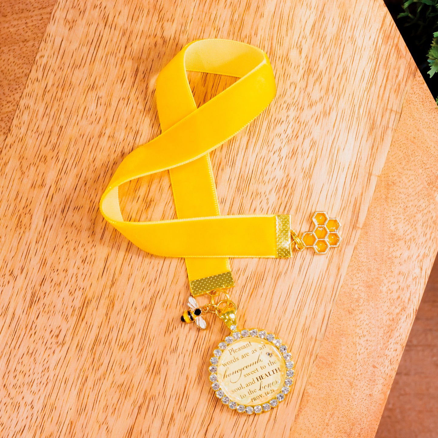 Honeycomb Ribbon Bookmark