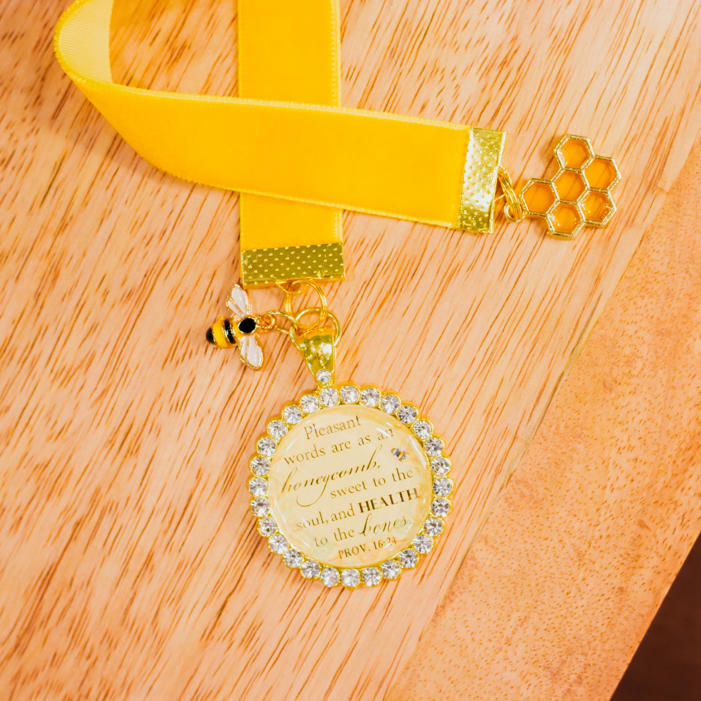 Honeycomb Ribbon Bookmark