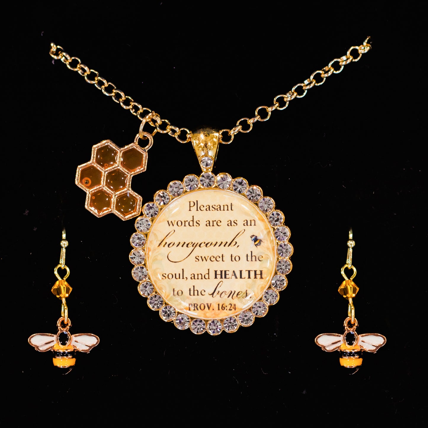 Honeycomb Jewelry Set