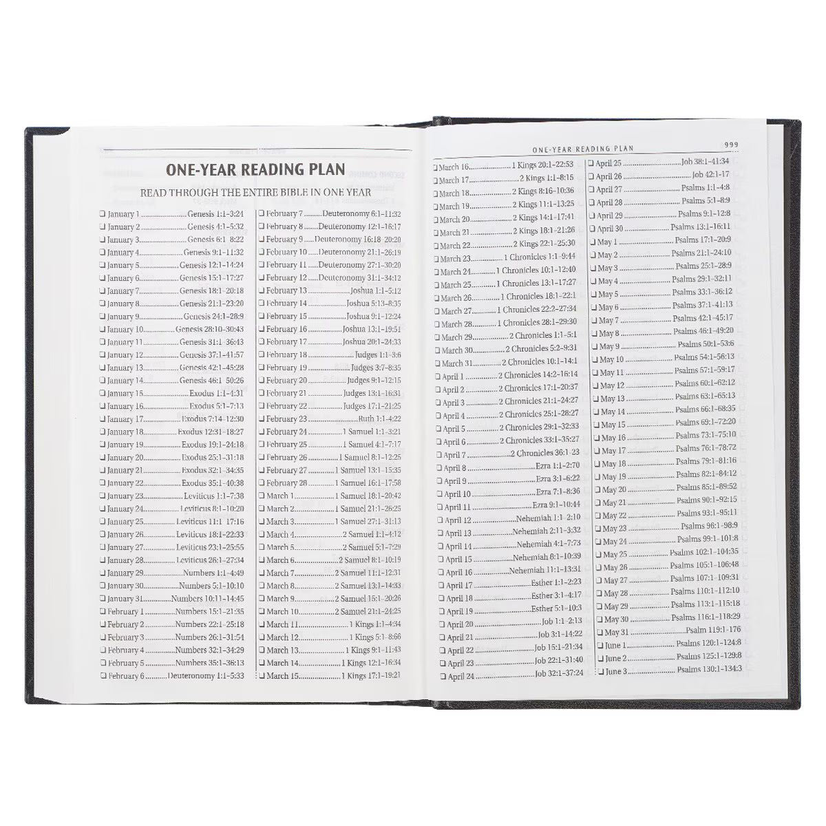 Hardcover Black Pew Bible