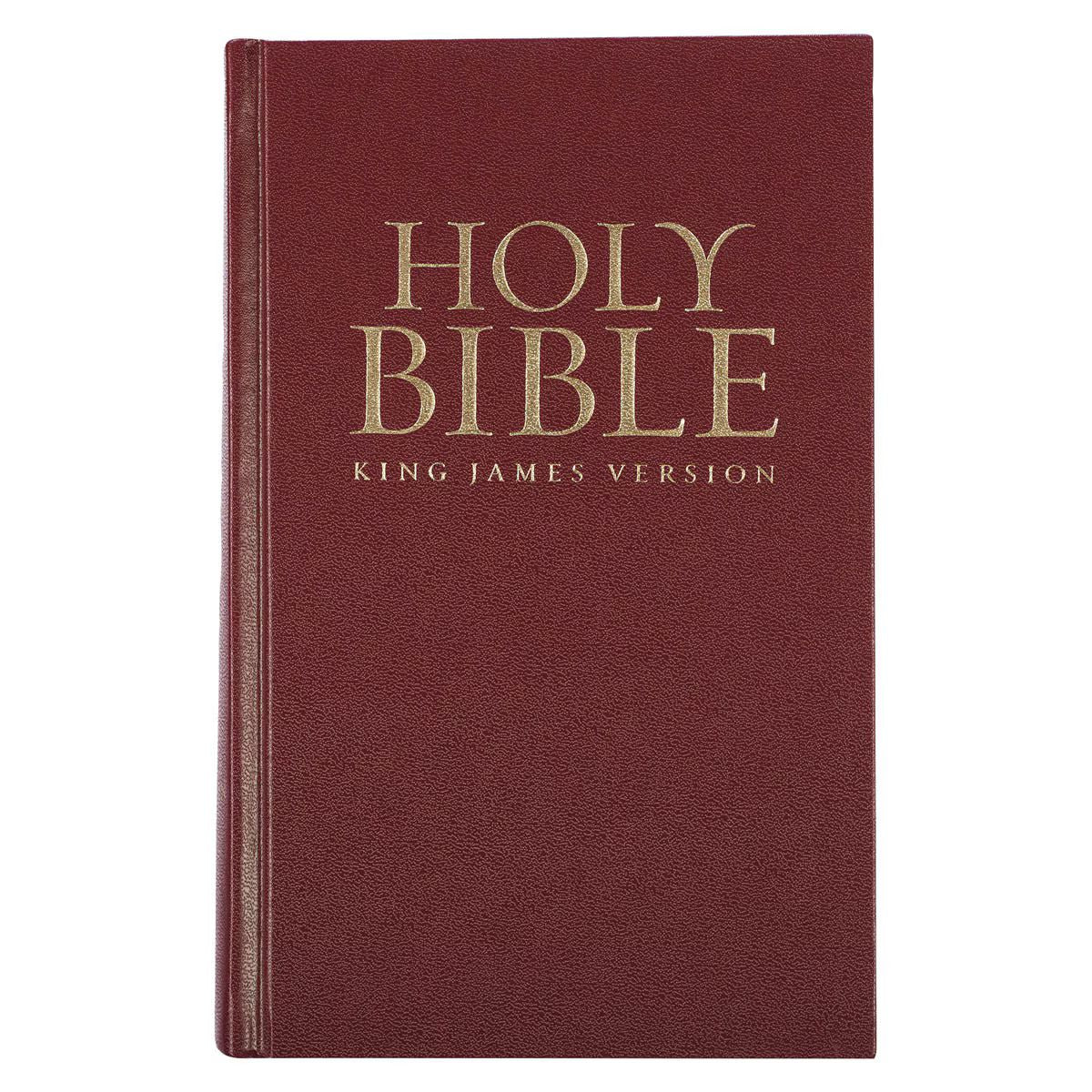 Hardcover Burgundy Pew Bible