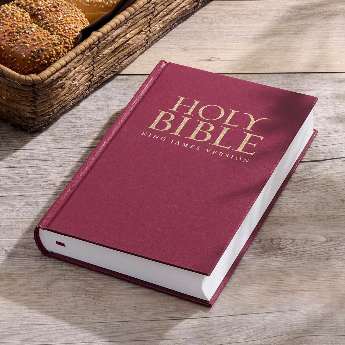 Hardcover Burgundy Pew Bible
