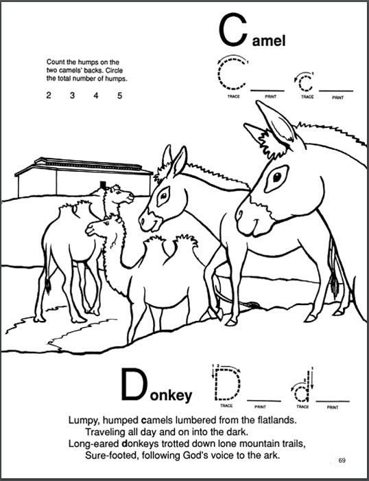 Noah's Ark: Pre-School Activity Book