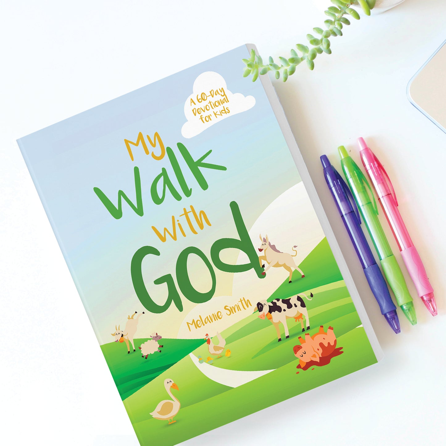 My Walk With God: A 60-Day Devotional for Kids