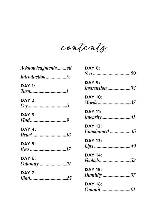 Ponder the Path: A 31-Day Devotional