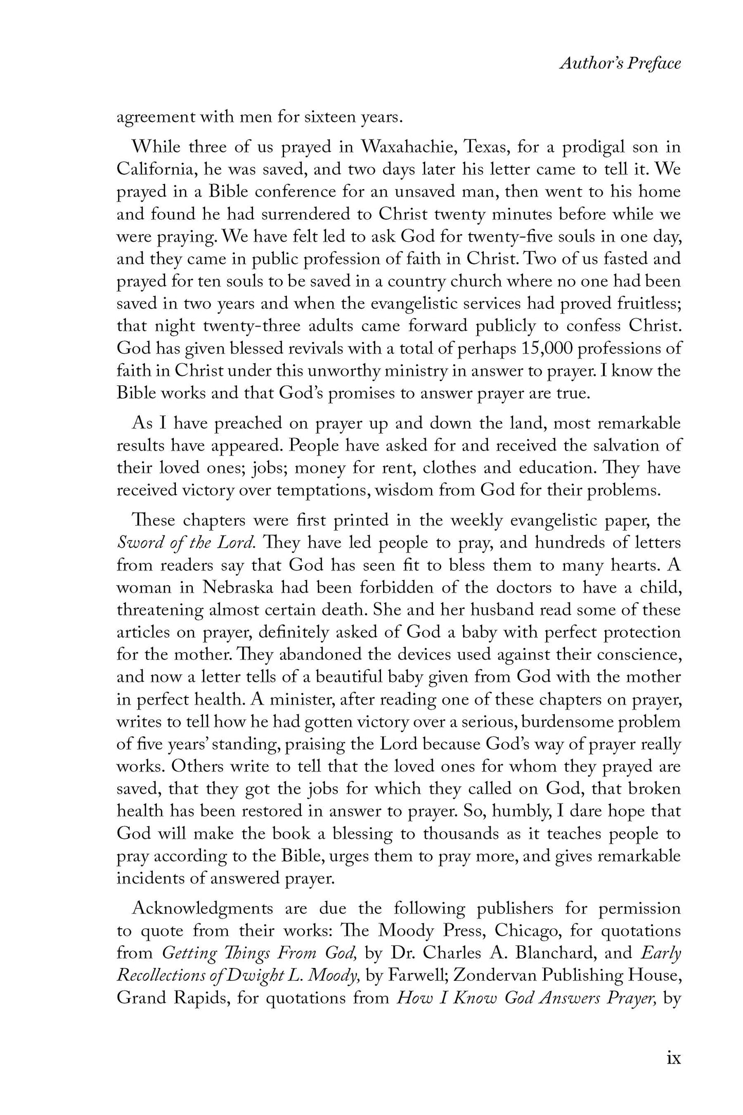 Prayer—Asking and Receiving