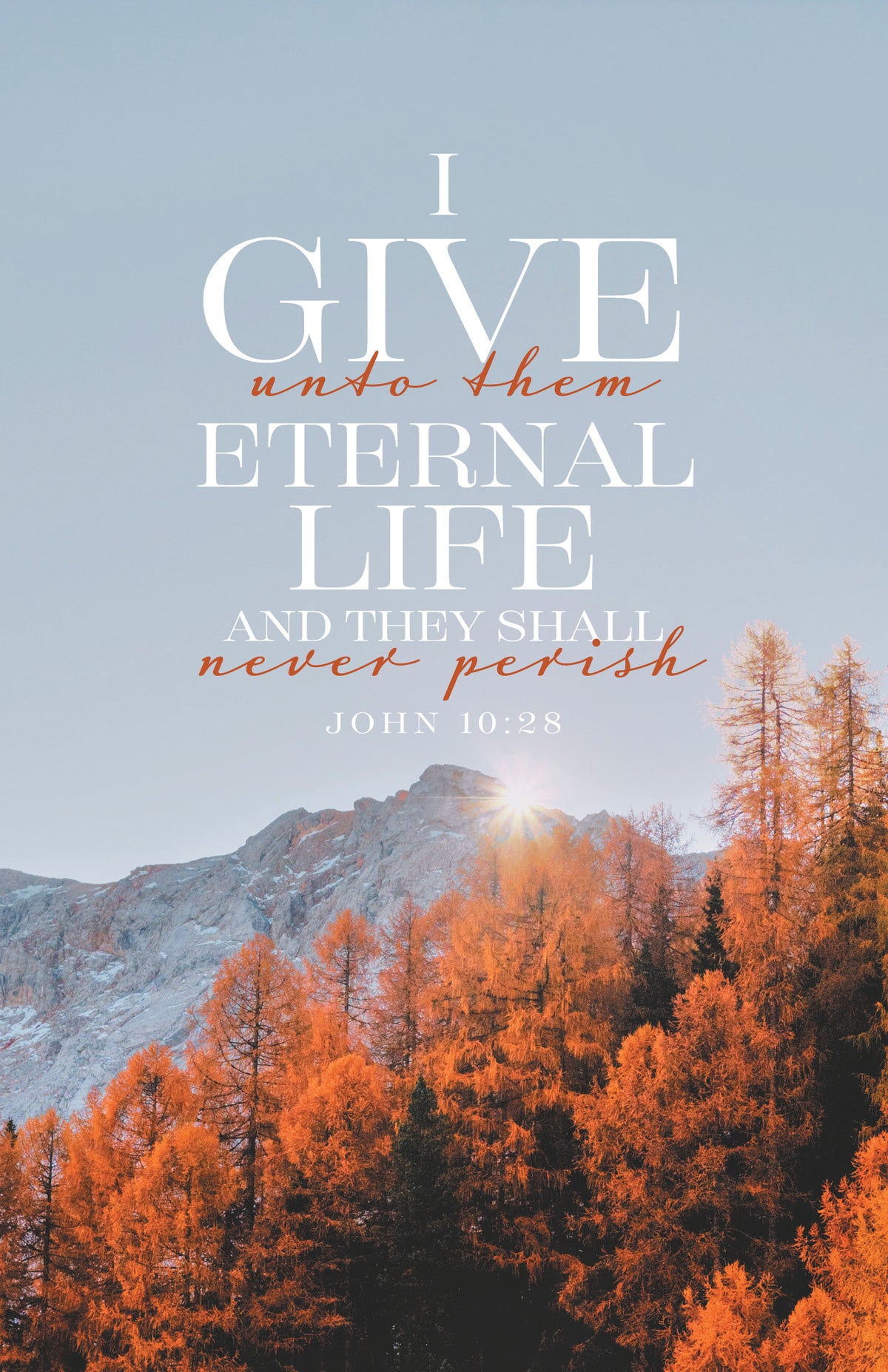I Give Unto Them Eternal Life