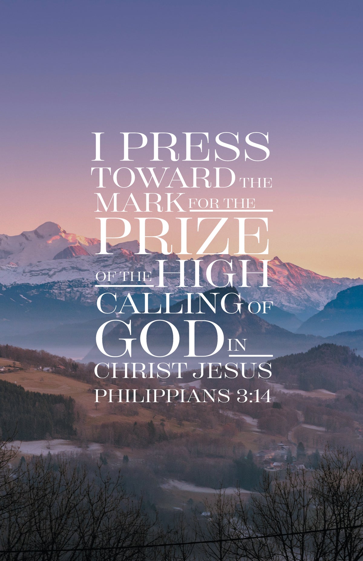 I Press Toward the Mark