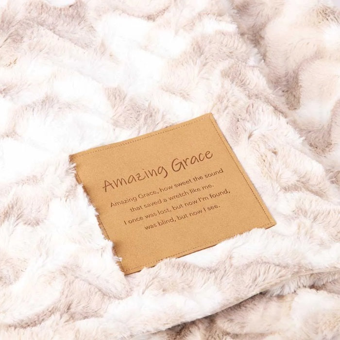 Amazing Grace Fluffy Throw