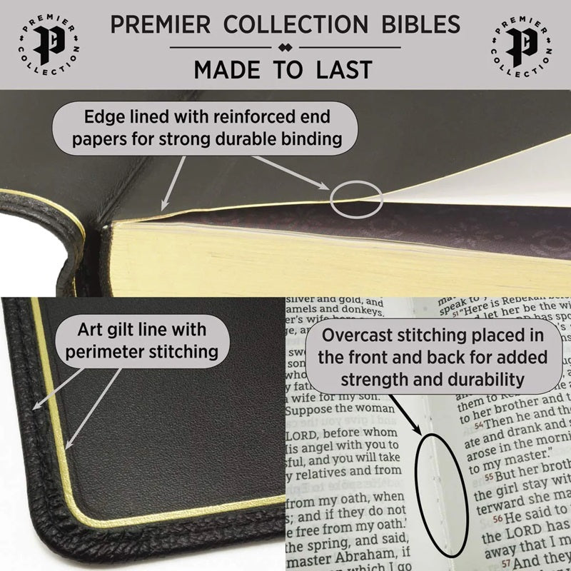 Thompson Chain-Reference Bible, Standard Size, Goatskin Black