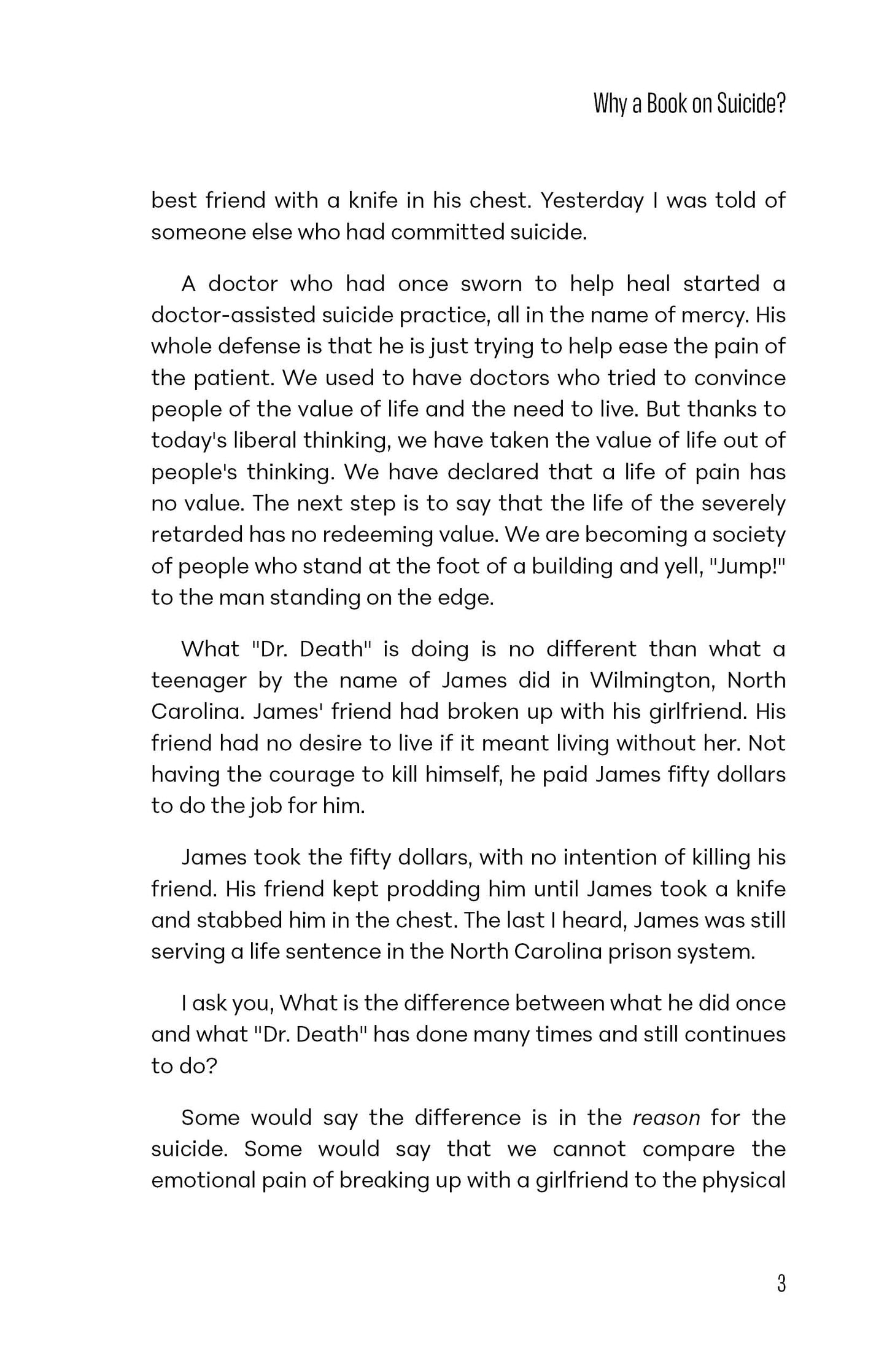 Driven to the Edge: A Biblical Examination of Suicide