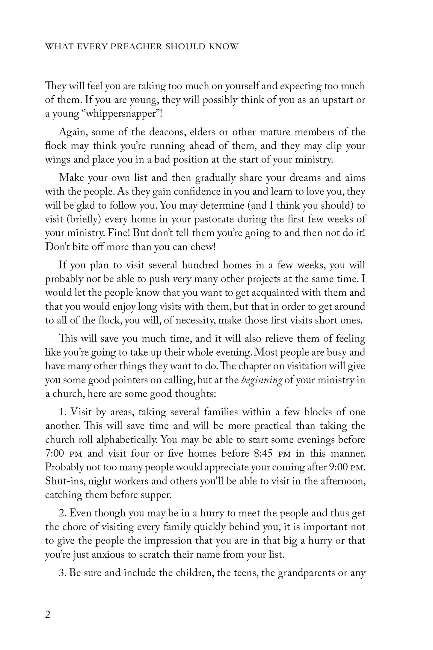 What Every Preacher Should Know: The Pastor's Success Handbook