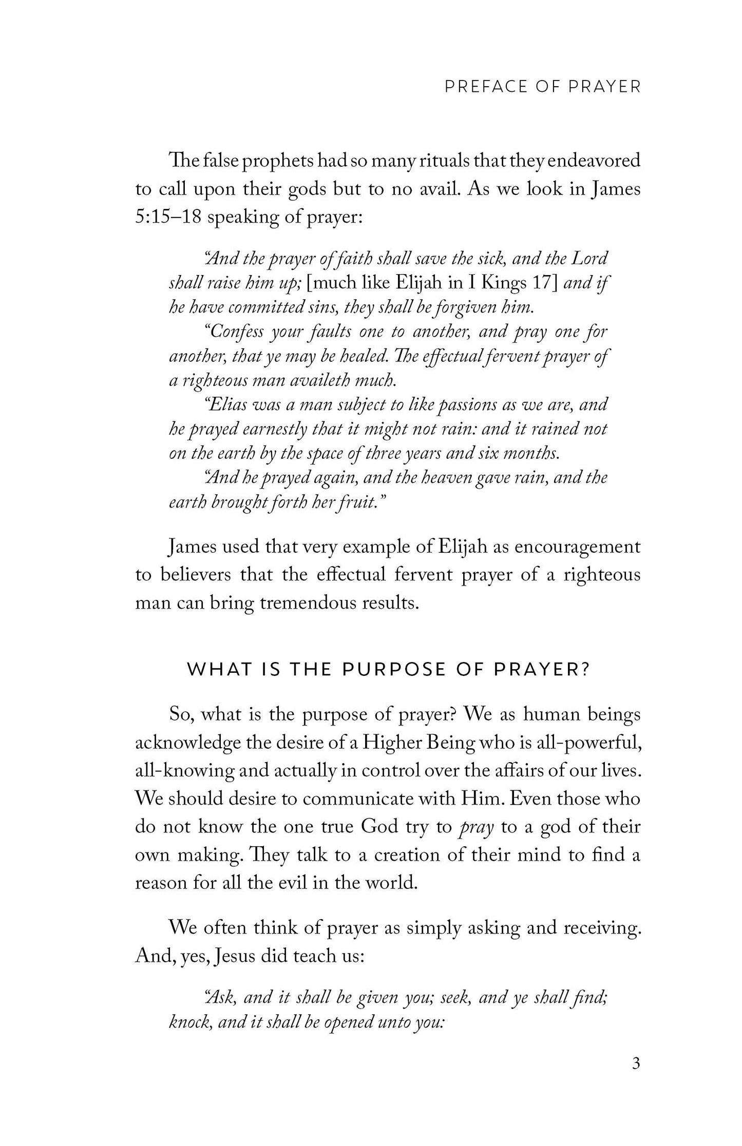 Call Upon Him: An Examination of Prayers Throughout Scripture