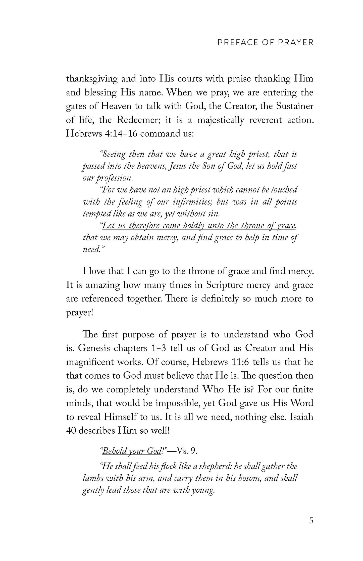Call Upon Him: An Examination of Prayers Throughout Scripture
