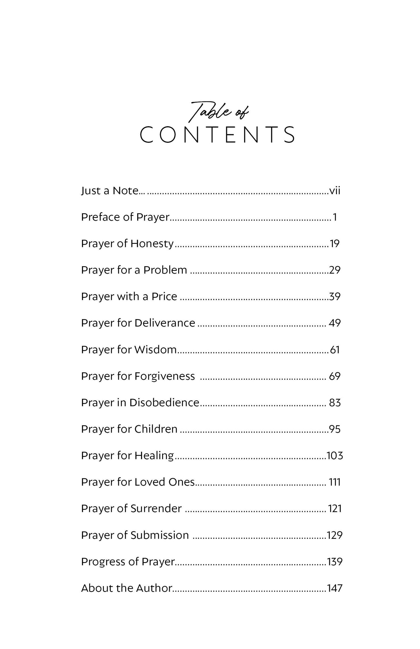 Call Upon Him: An Examination of Prayers Throughout Scripture