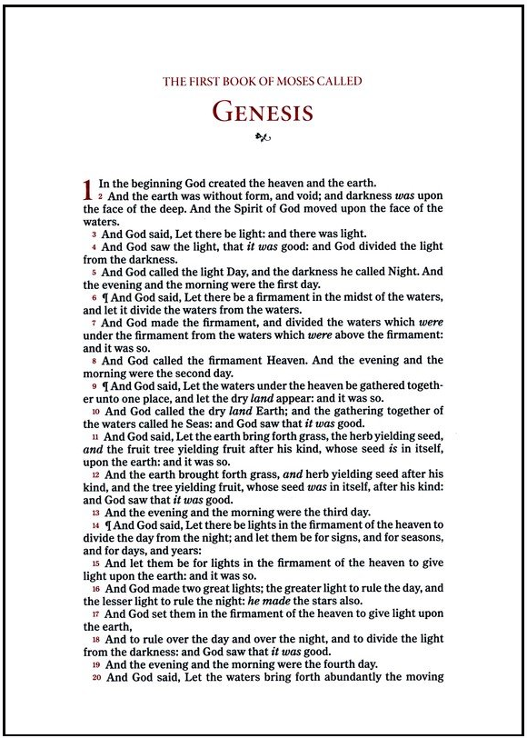 Single-Column Wide Margin Bible Black Premium Goatskin