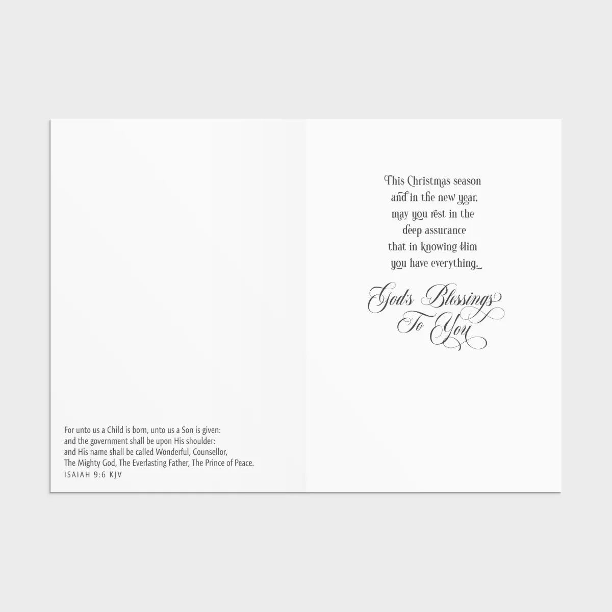 Names of Jesus - 18 Christmas Boxed Cards