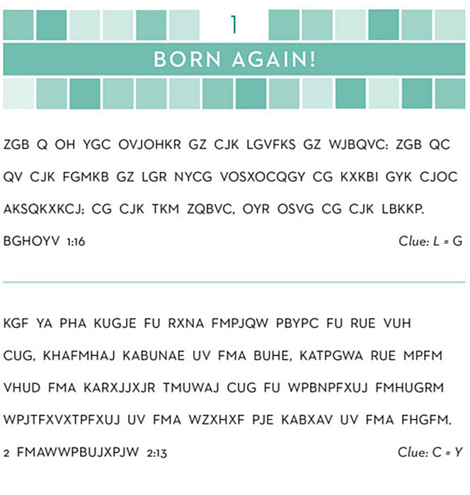 Bible Cryptograms: Over 400 Puzzles