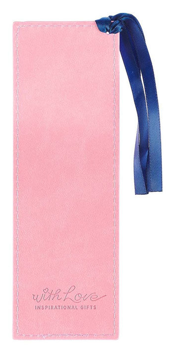 Love in My Heart Faux Leather Bookmark