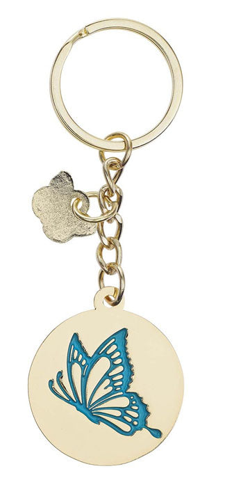 Live By Faith Metal Key Ring