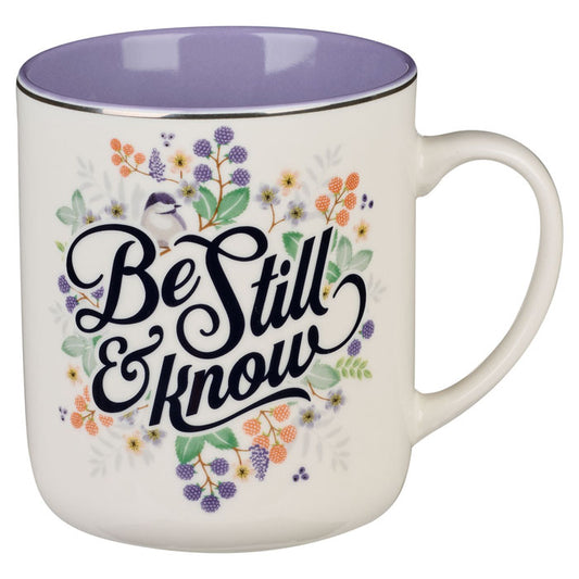 Be Still Purple Pasture Mug