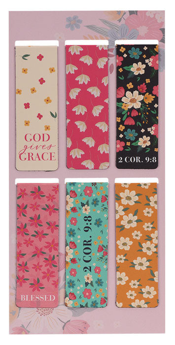 Simply Blessed Magnetic Bookmark Set