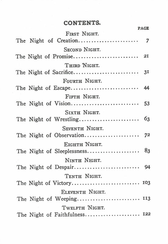 Night Scenes of the Bible