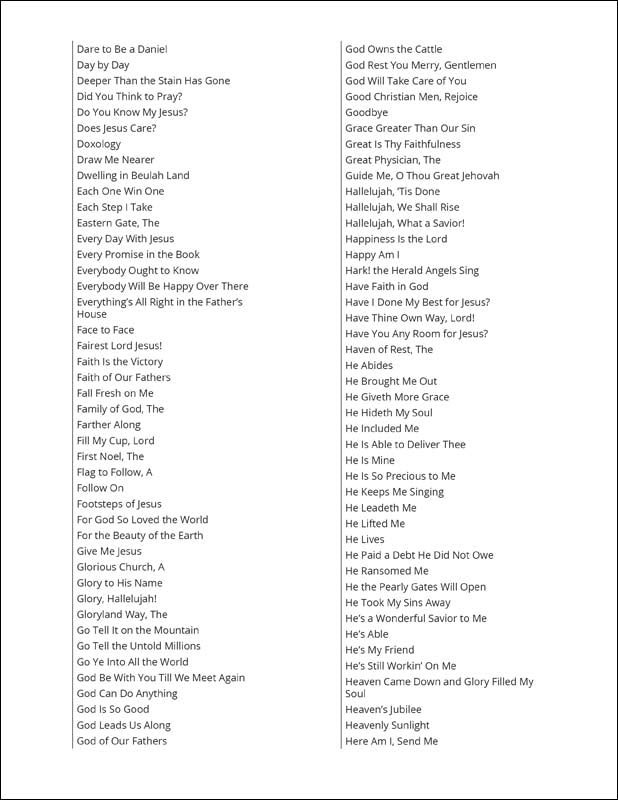 Heart-Warming Songs & Hymns Spiral Edition
