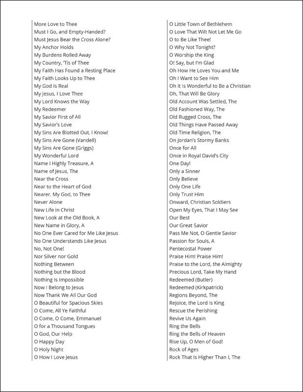 Heart-Warming Songs & Hymns Spiral Edition