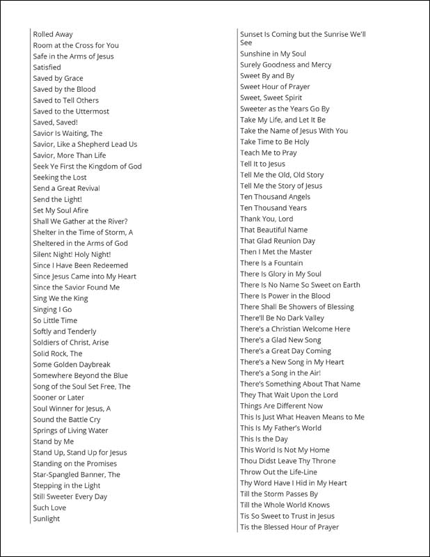 Heart-Warming Songs & Hymns Spiral Edition