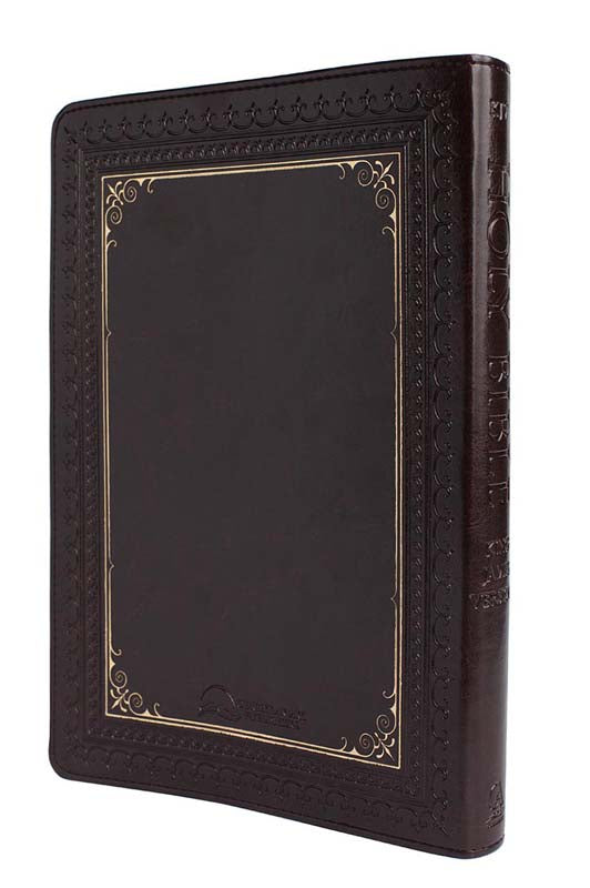 Large Print Indexed LuxLeather Bible
