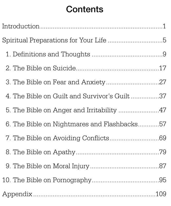 Wounded Spirits: A Biblical Approach to Dealing with the Effects of Post Traumatic Stress Disorder