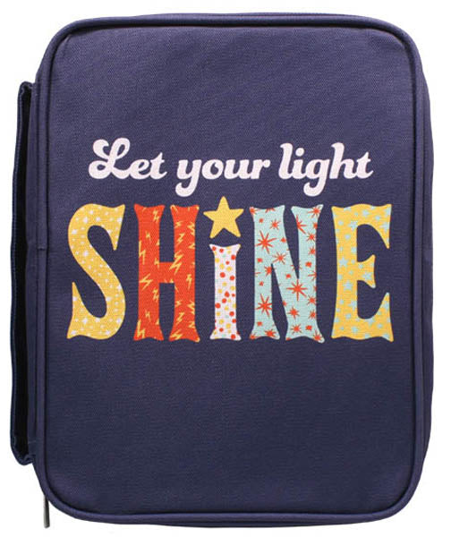 Shine Canvas Bible Cover