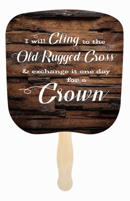 I Will Cling Hand Fan