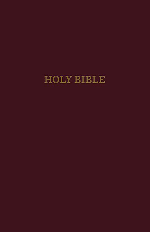 Burgundy Pew Bible