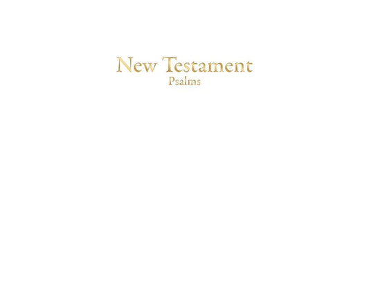 KJV Economy New Testament with Psalms