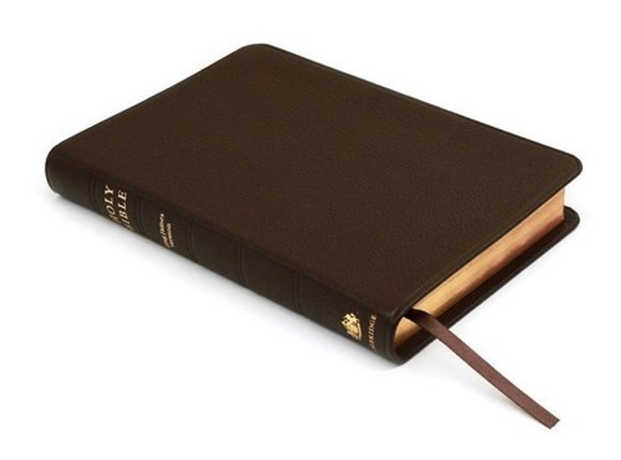 Cambridge Pitt Minion Reference Bible, Brown Goatskin Leather