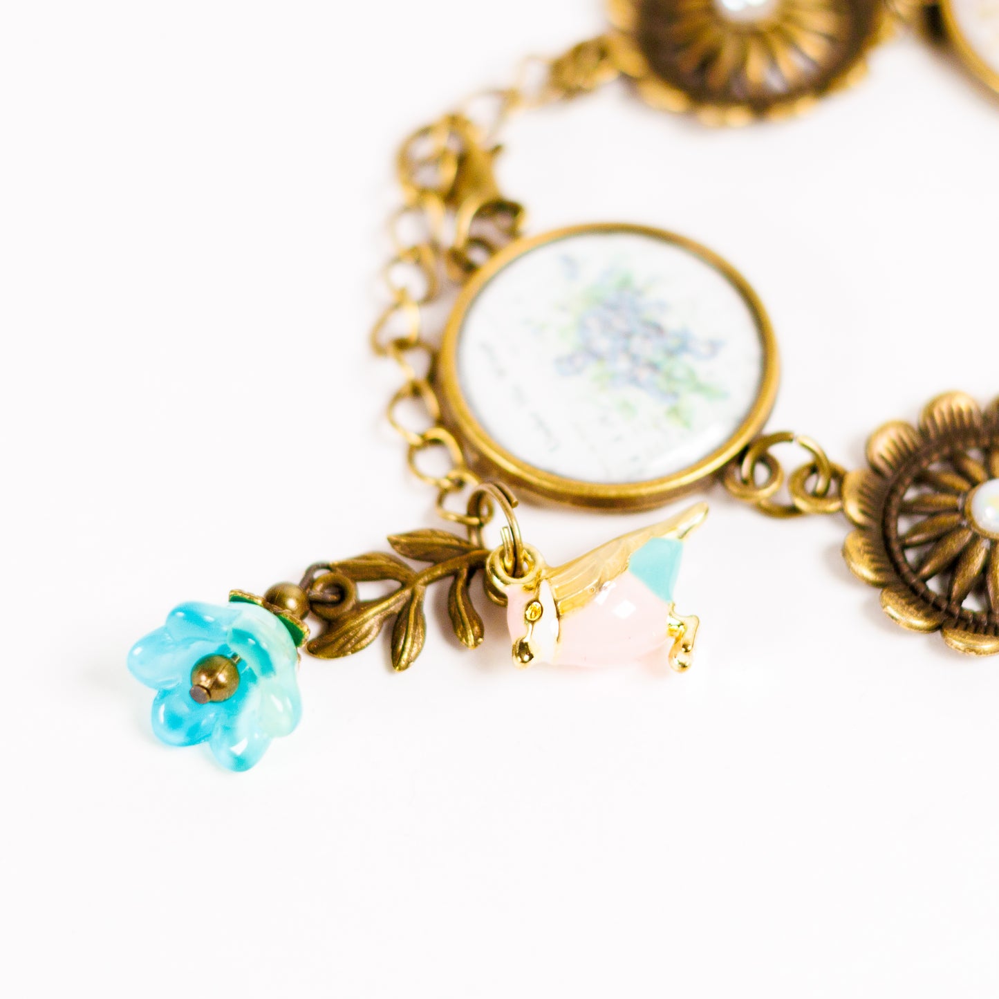 Under His Wings Vintage Bracelet