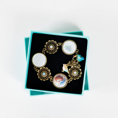 Under His Wings Vintage Bracelet